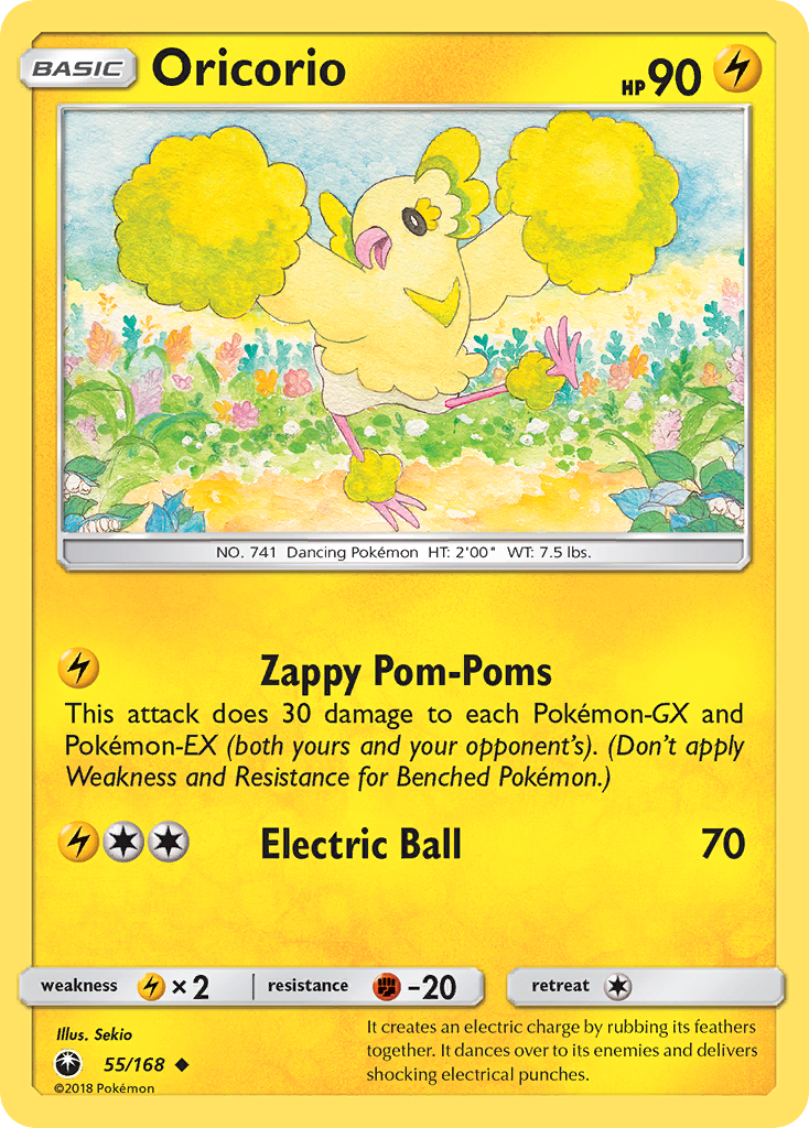 Celestial Storm Oricorio #55/168